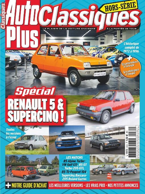 Title details for Auto Plus Classique by Editions Mondadori Axel Springer (EMAS) - Available